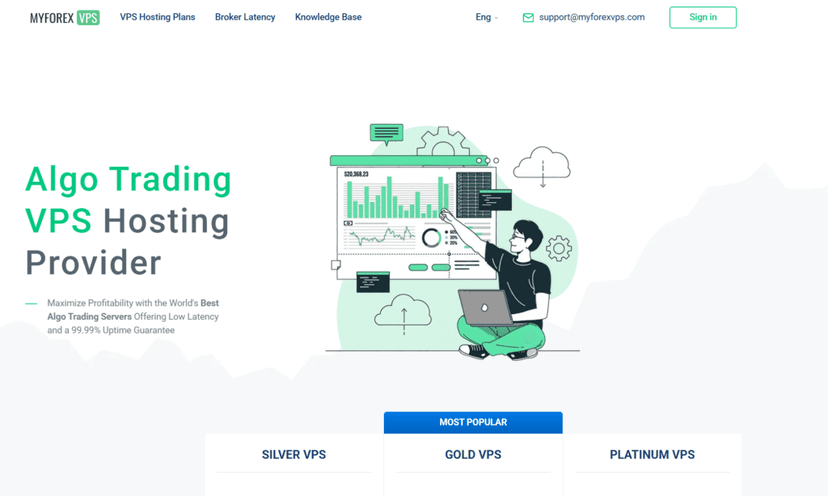 MyForexVPS Homepage