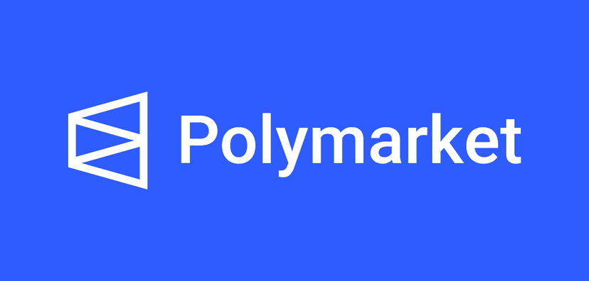 Polymarket prediction market platform logo for crypto-based event contract trading