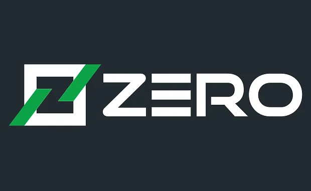 ZeroMarkets broker official logo with green checkmark Z symbol on dark background