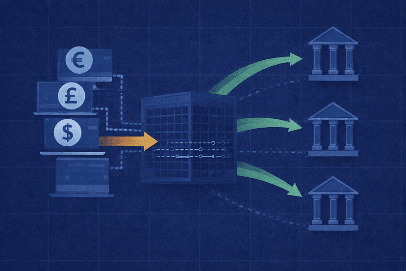 A-Book broker routing STP and ECN orders to external liquidity providers