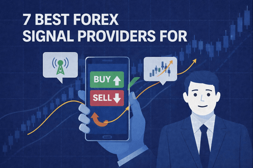 7 best forex signal providers for 2026 cover illustration