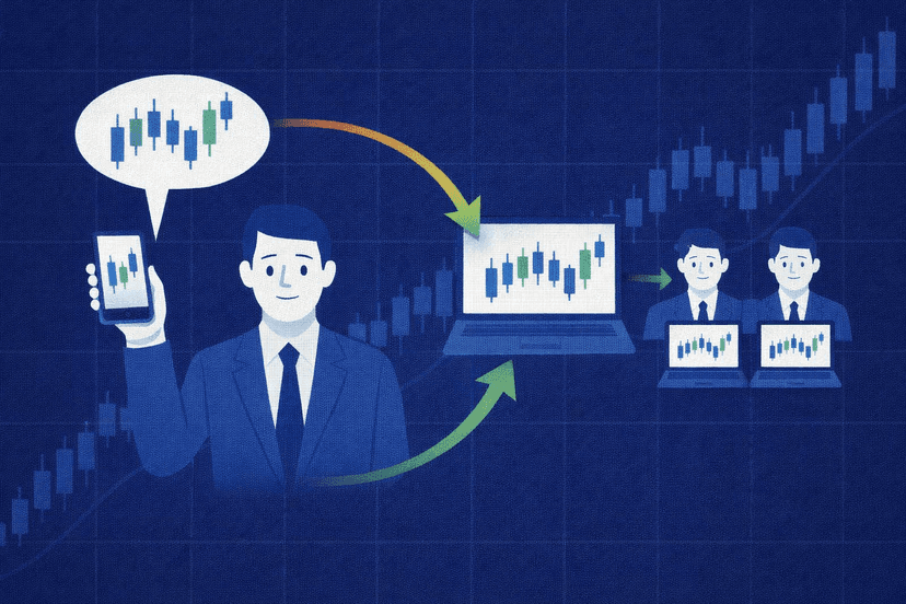 Manual forex signals versus auto copy-trading workflow