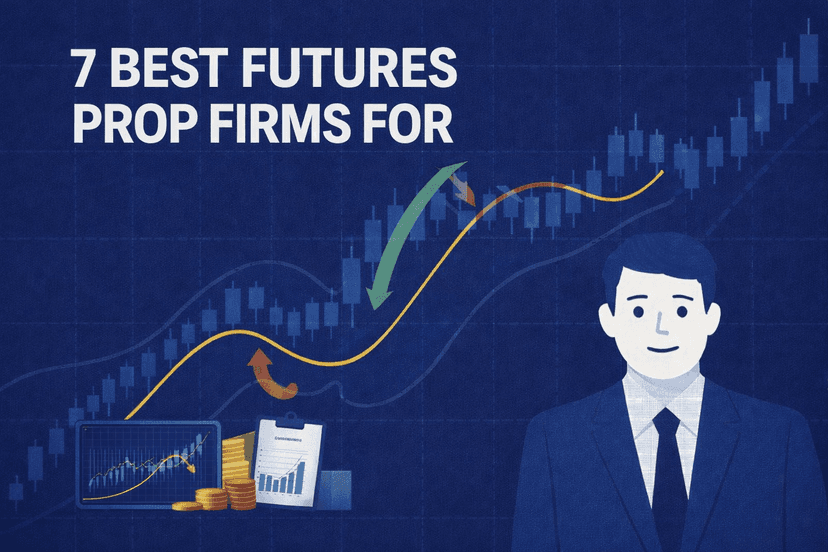 Best futures prop firms for 2026 funded trader illustration