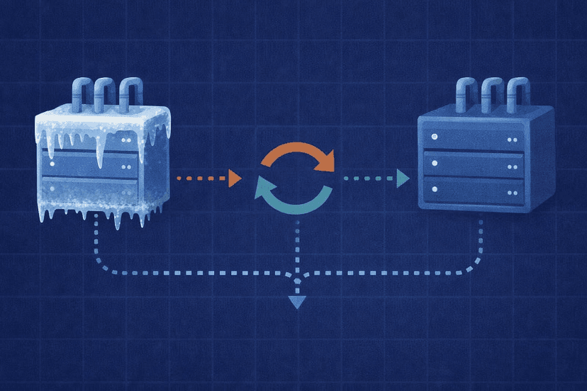 Frozen Forex EA configuration and restart-on-change flowchart