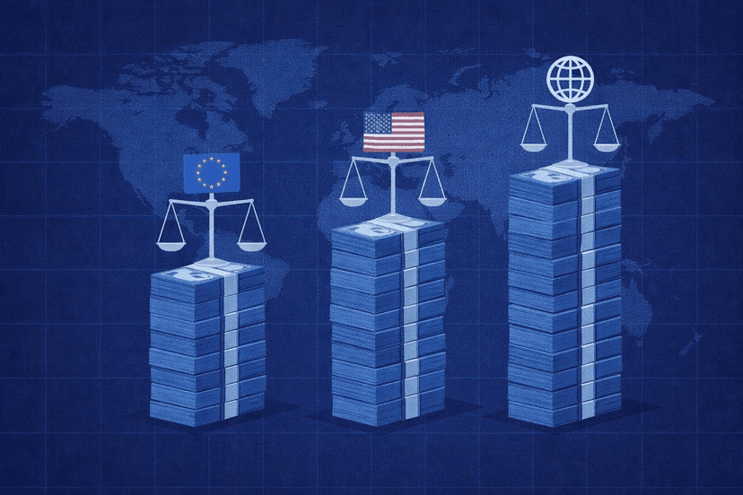 Regional forex leverage limits across the United States, Europe, the United Kingdom, and offshore markets