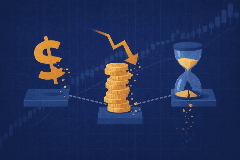 Fees and slippage eroding the edge of a prediction market arbitrage trade