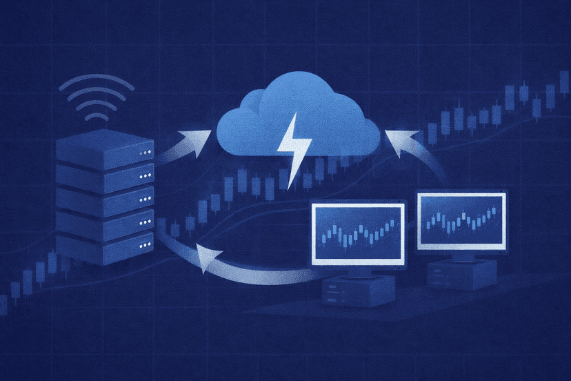 Low-latency server infrastructure routing automated prediction market arbitrage orders