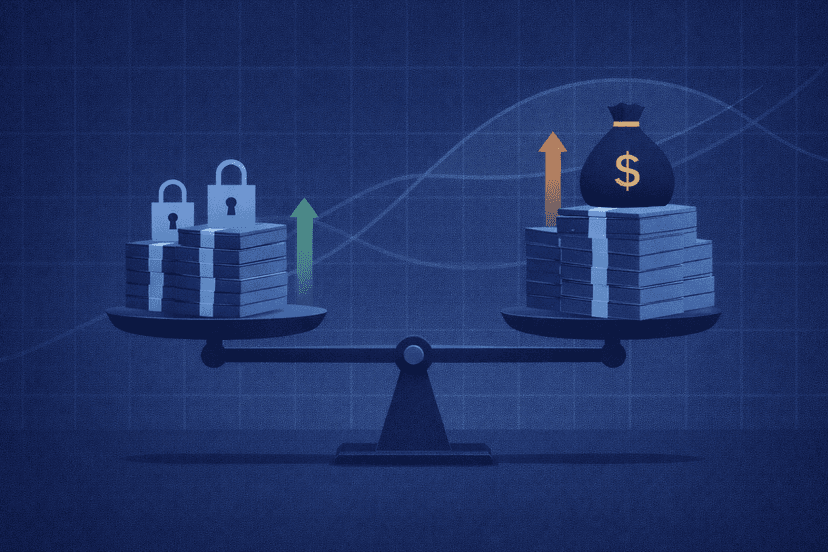 Bankroll being divided into sized arbitrage positions using a formula