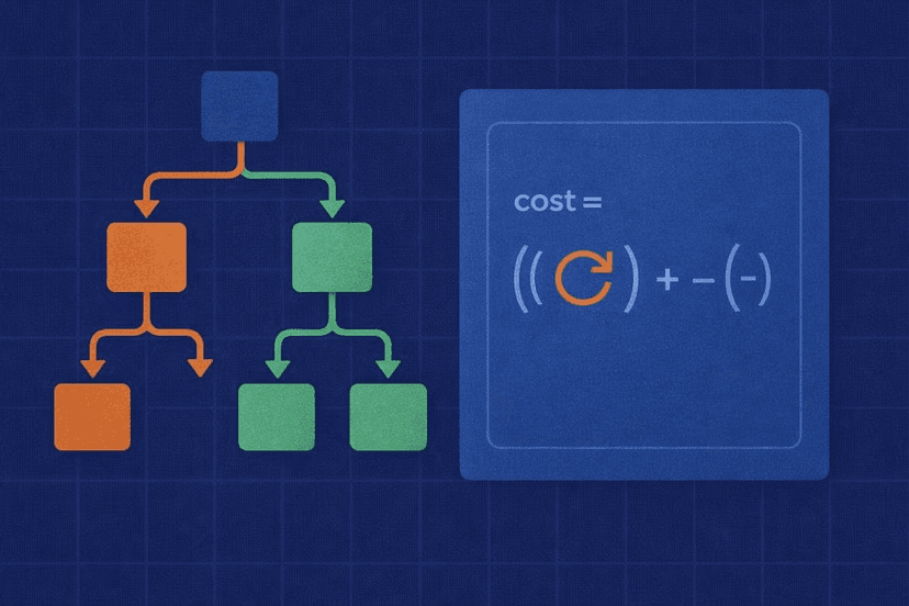 Prop firm challenge retry-cost decision tree and probability formula