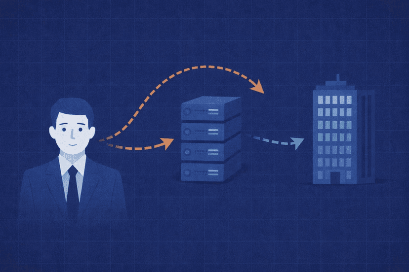 Broker route latency path from trader through VPS to broker server