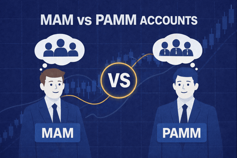 MAM vs PAMM accounts for money managers