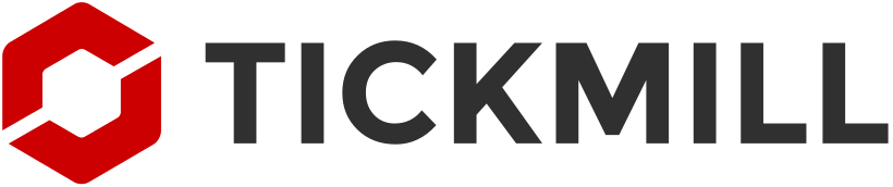 Tickmill broker logo showing the company's official branding and visual identity